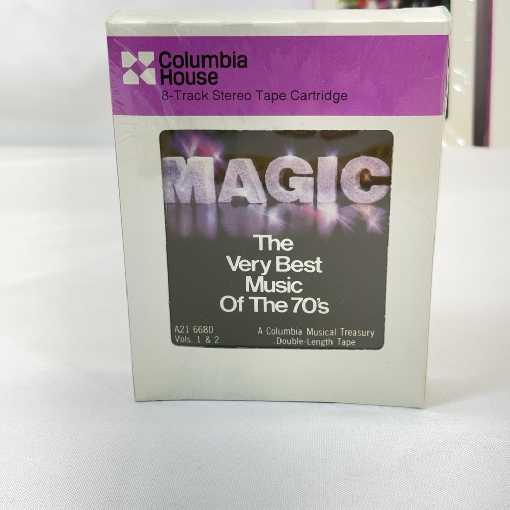 Sealed Columbia House MAGIC Very Best Music Of 70s 8 Track Lot Vol 1-7‎ Set - Picture 5 of 10